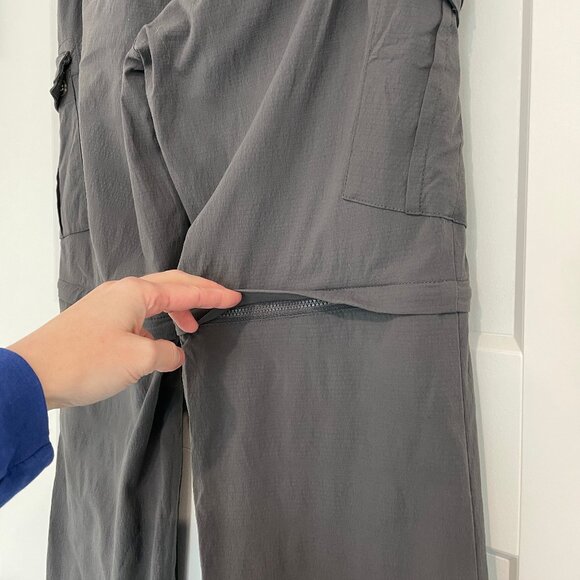 prAna Halle Convertible Women's Hiking Pant - Gray - 6 - Picture 5 of 6